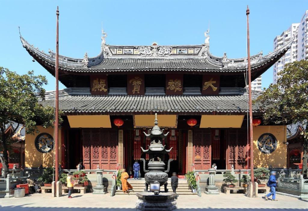 Greentree Inn Shanghai Zhongshan Hutai Hotel Exterior photo
